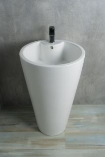 Раковина Gid Nb136 81105 накладная белая 50x53x80